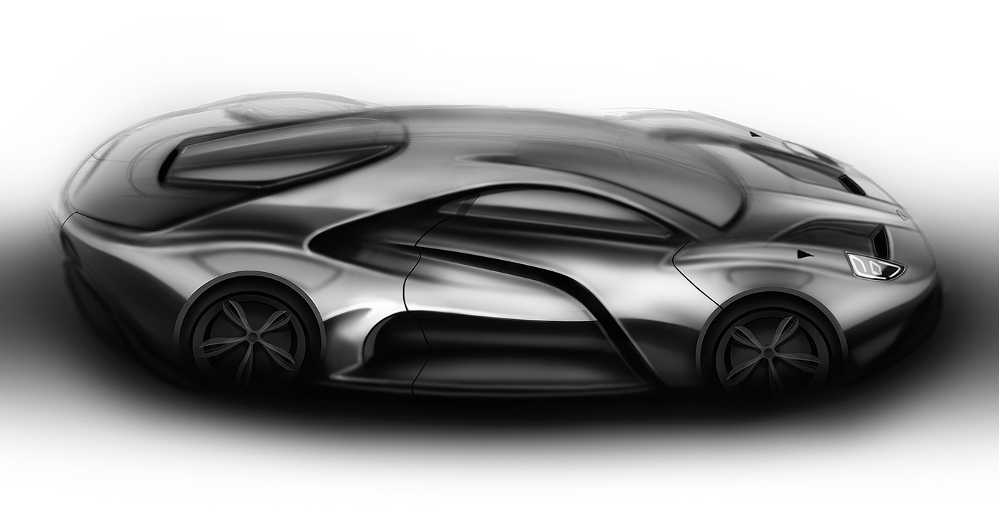 automobile，Render，ps，Little picture book of the great God，