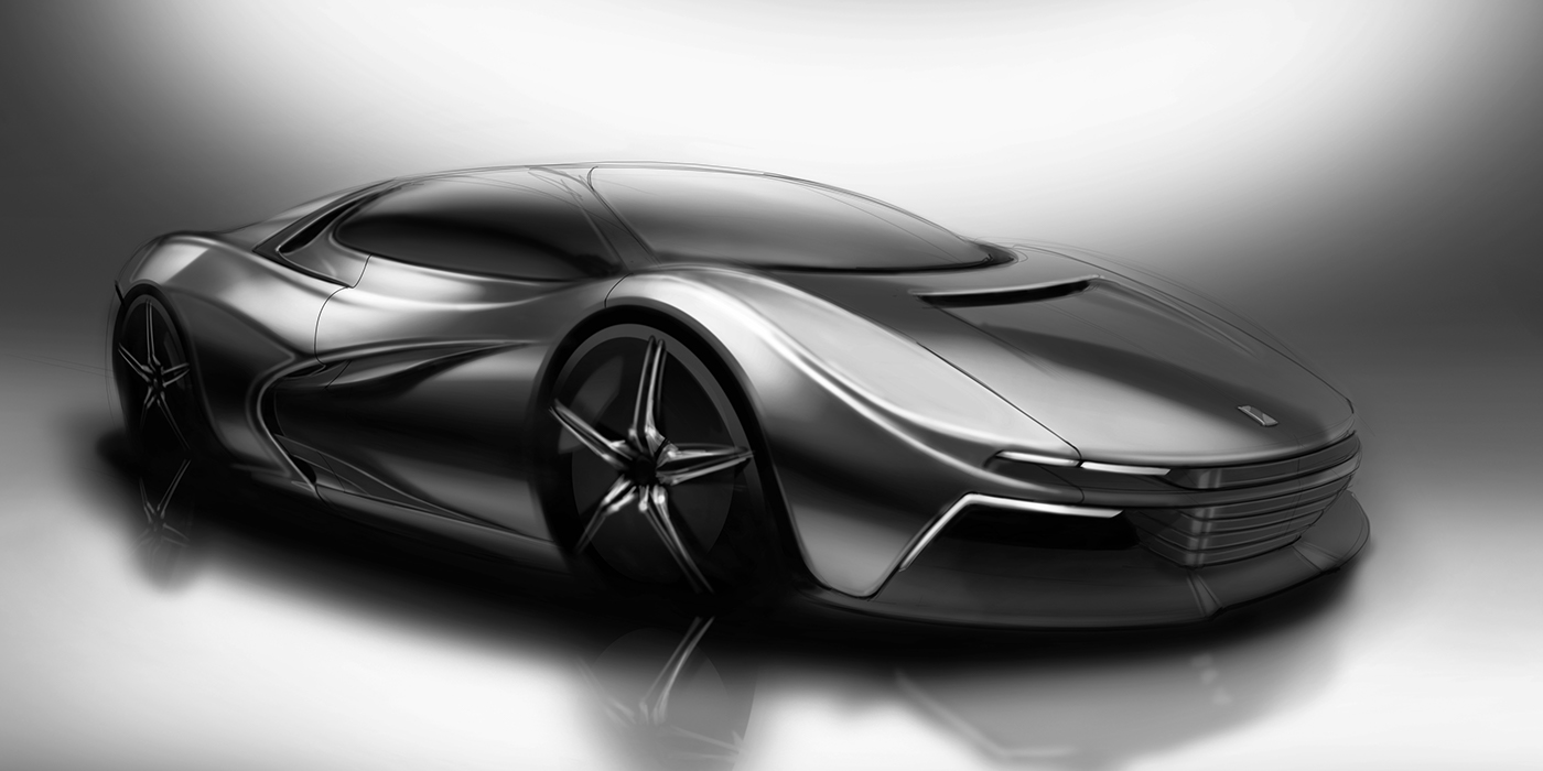 automobile，Render，ps，Little picture book of the great God，