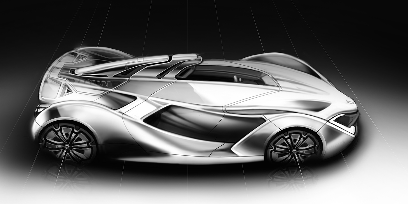 automobile，Render，ps，Little picture book of the great God，