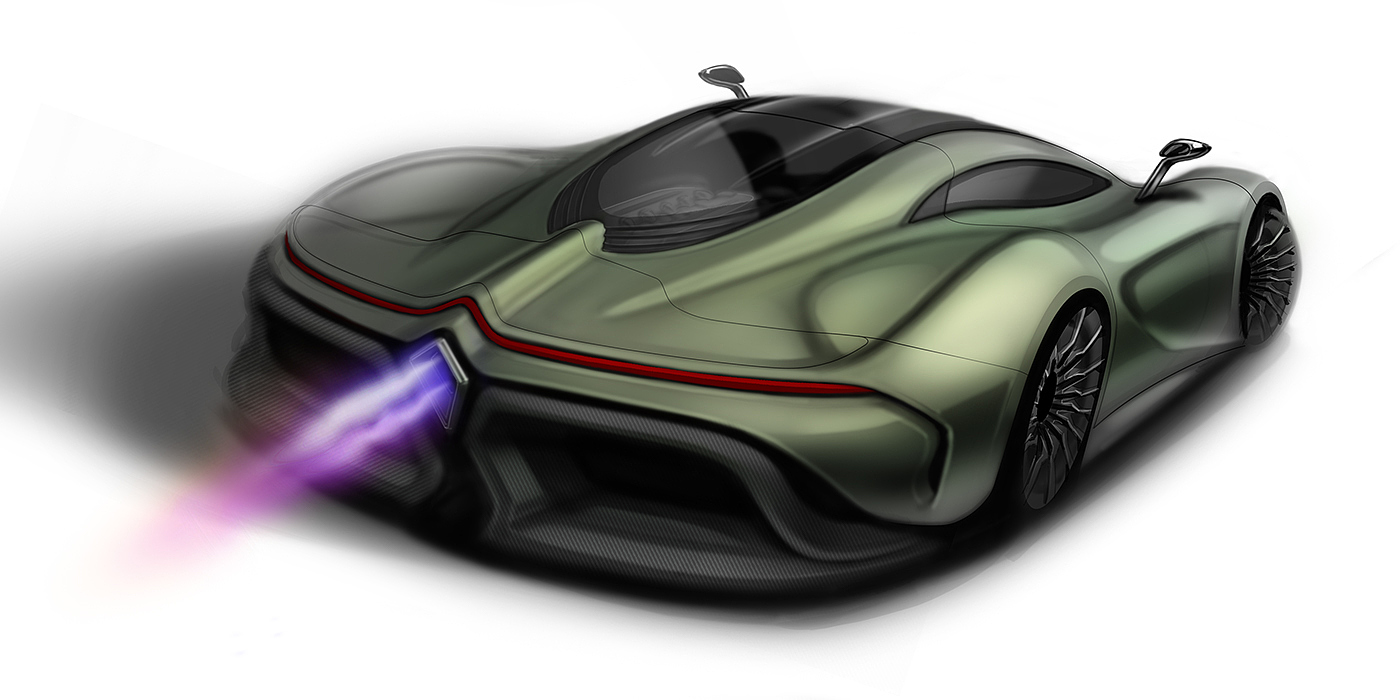 automobile，Render，ps，Little picture book of the great God，