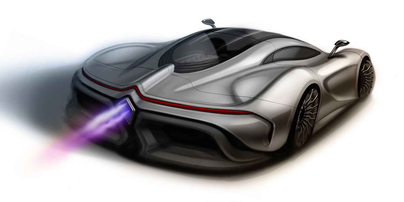 automobile，Render，ps，Little picture book of the great God，