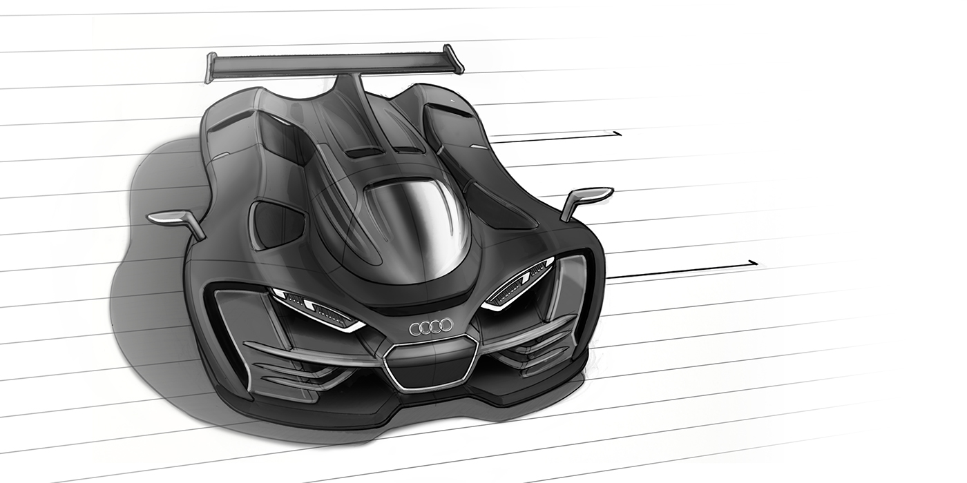 automobile，Render，ps，Little picture book of the great God，