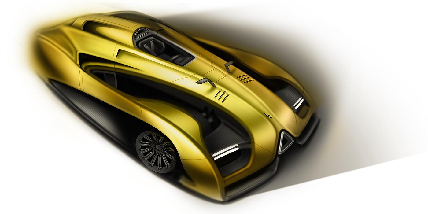 automobile，Render，ps，Little picture book of the great God，