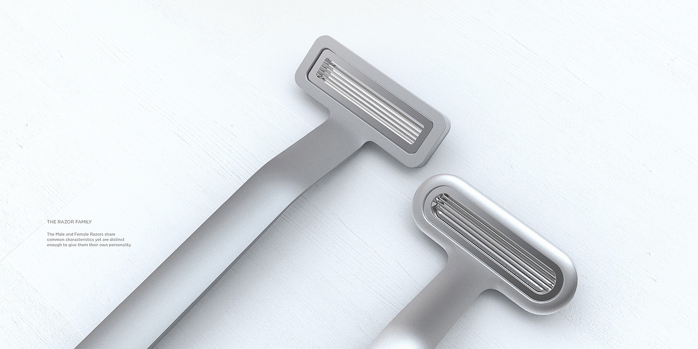 razor，modern，Simplicity，durable，New materials and new processes，