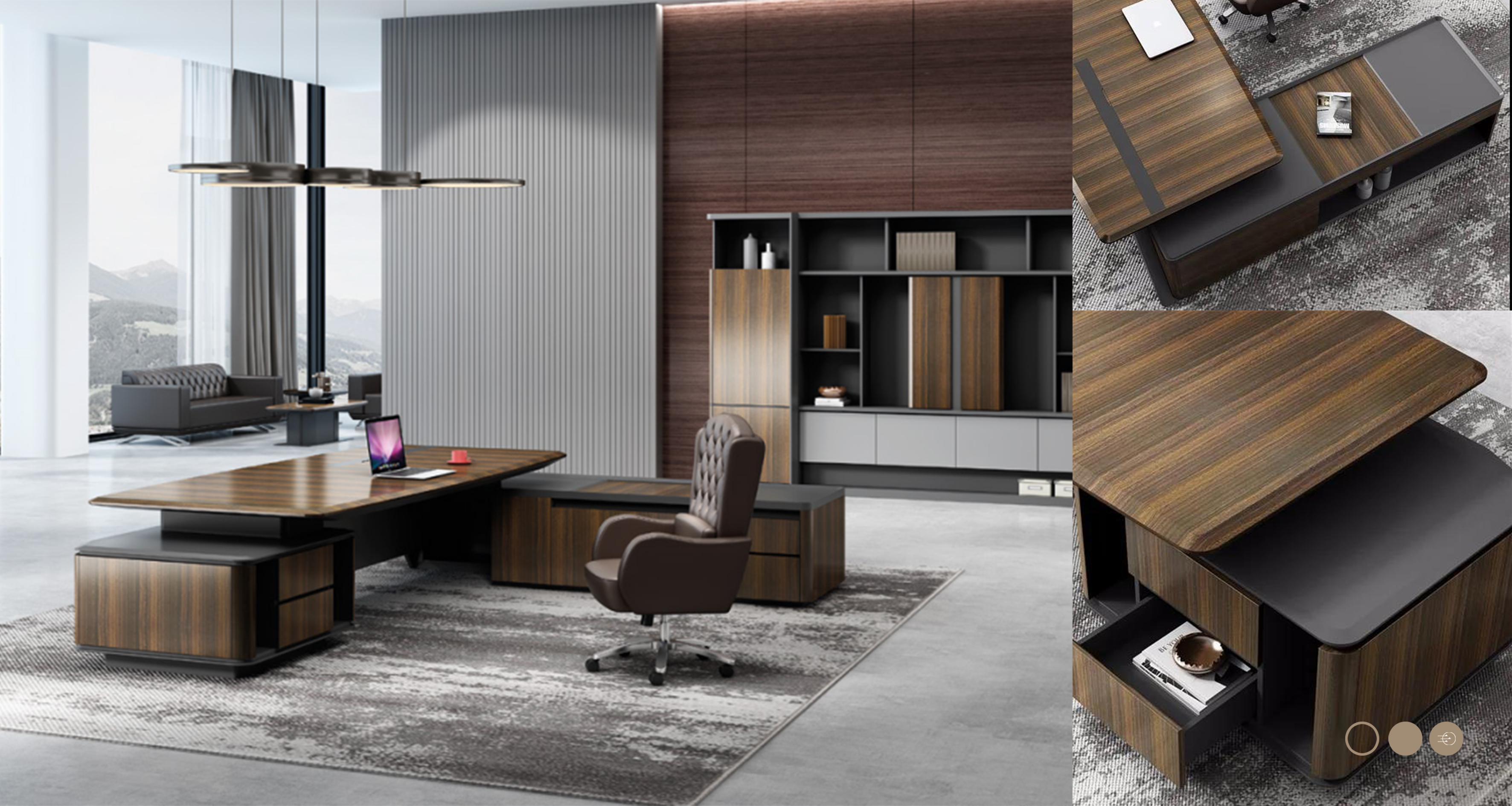 Painting platform，Modern office，Business president，Office furniture design，