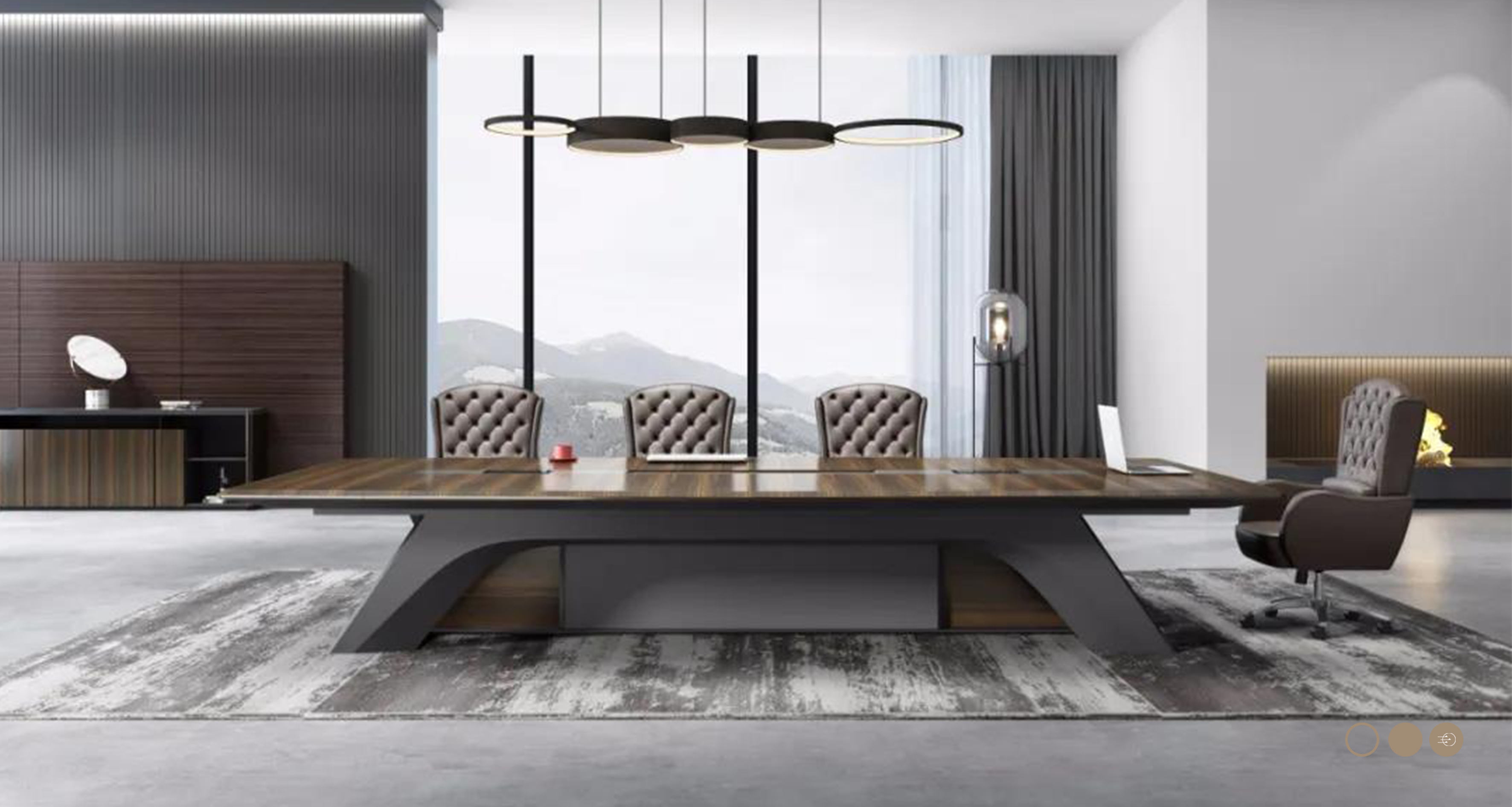 Painting platform，Modern office，Business president，Office furniture design，