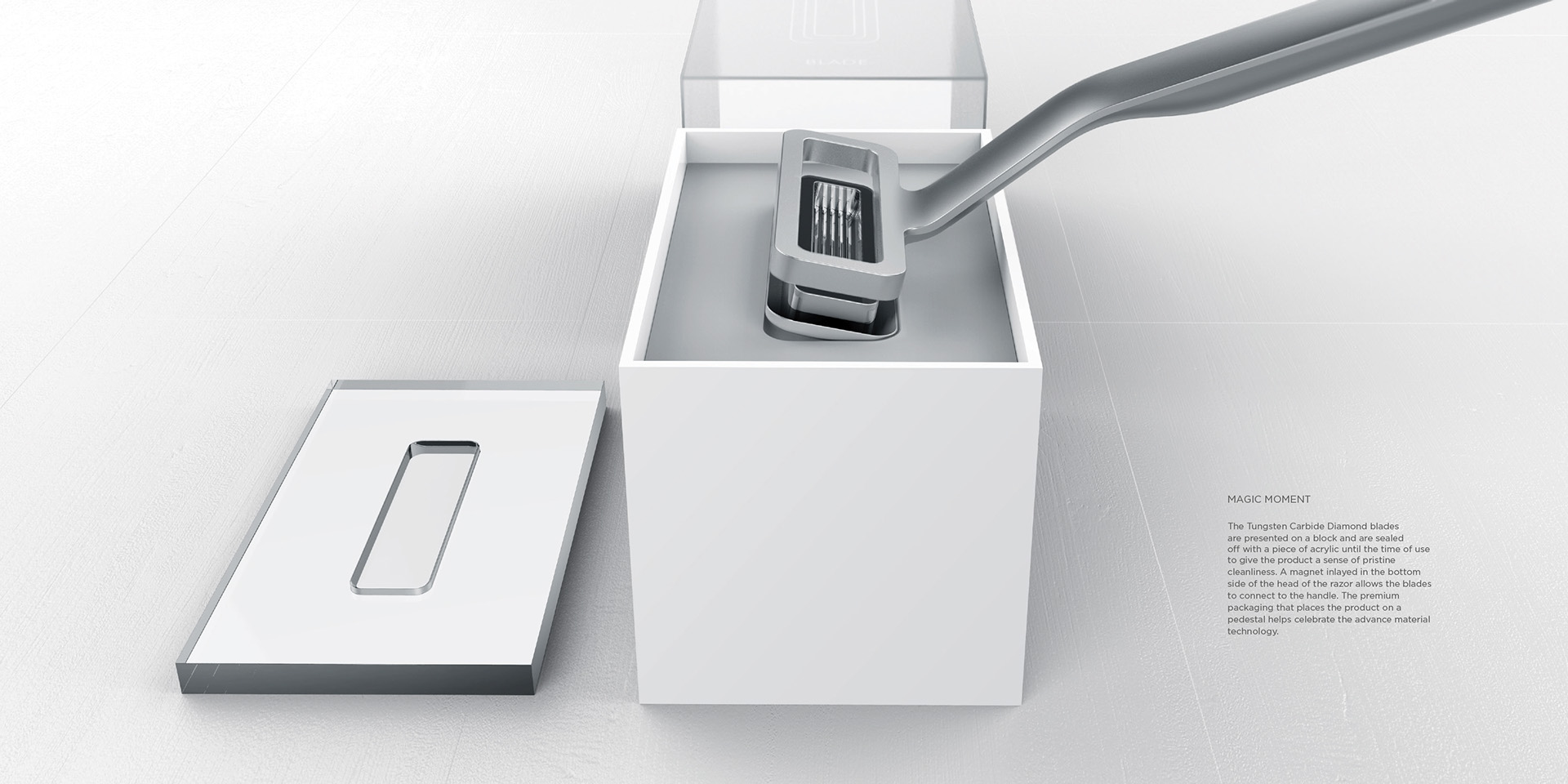 razor，modern，Simplicity，durable，New materials and new processes，