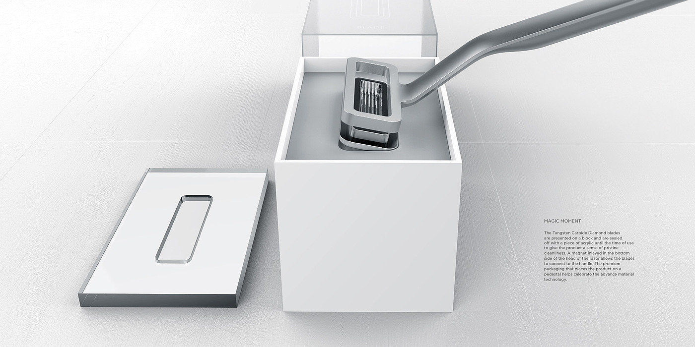 razor，modern，Simplicity，durable，New materials and new processes，