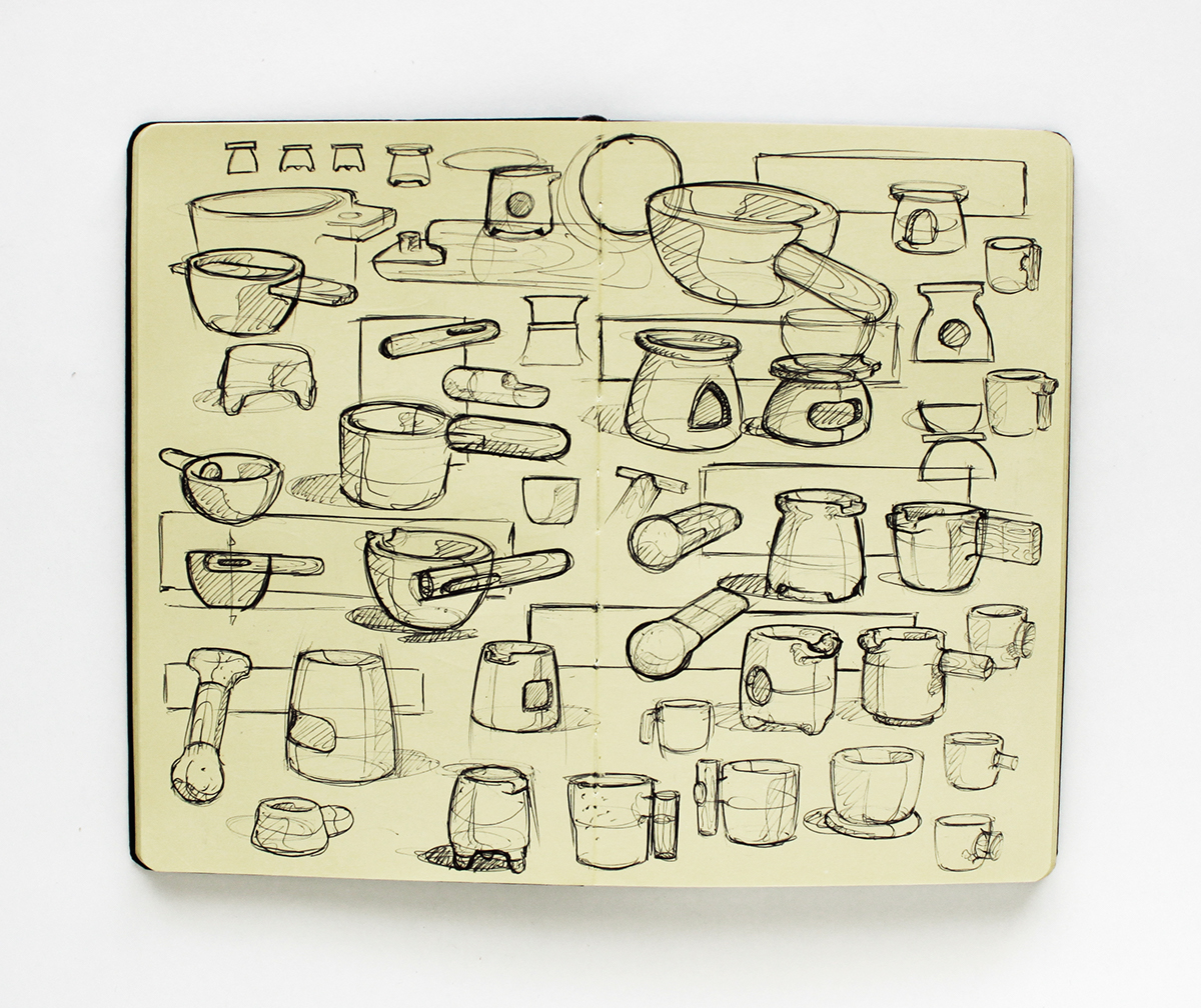 sketch，Hand drawn，Little picture book of the great God，