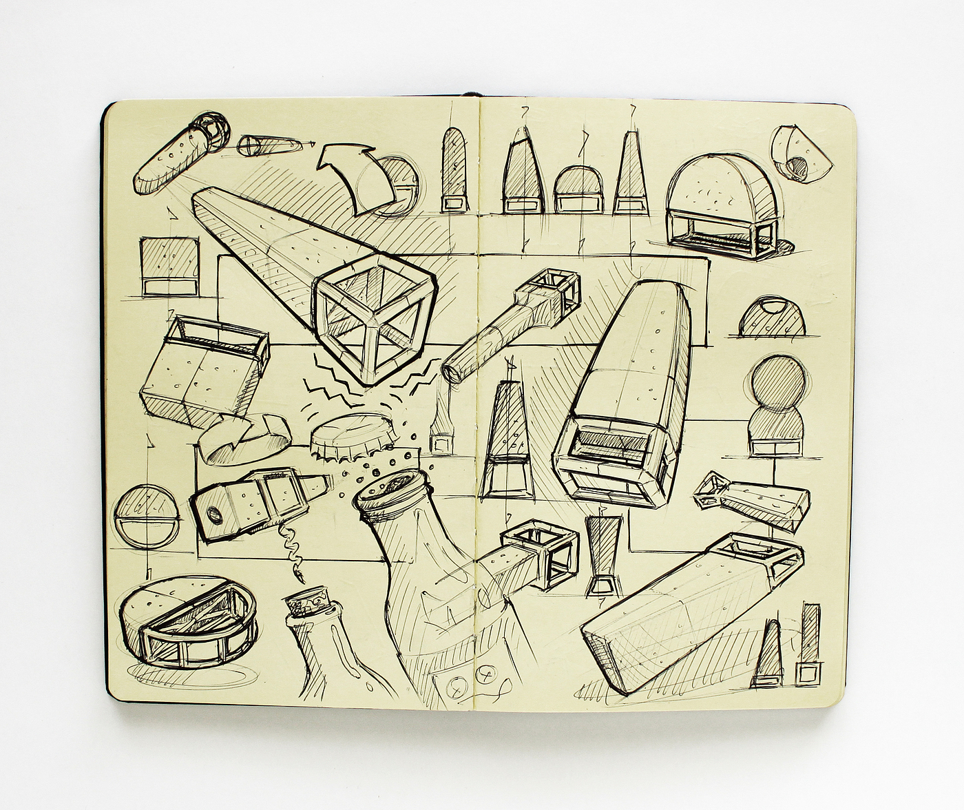 sketch，Hand drawn，Little picture book of the great God，
