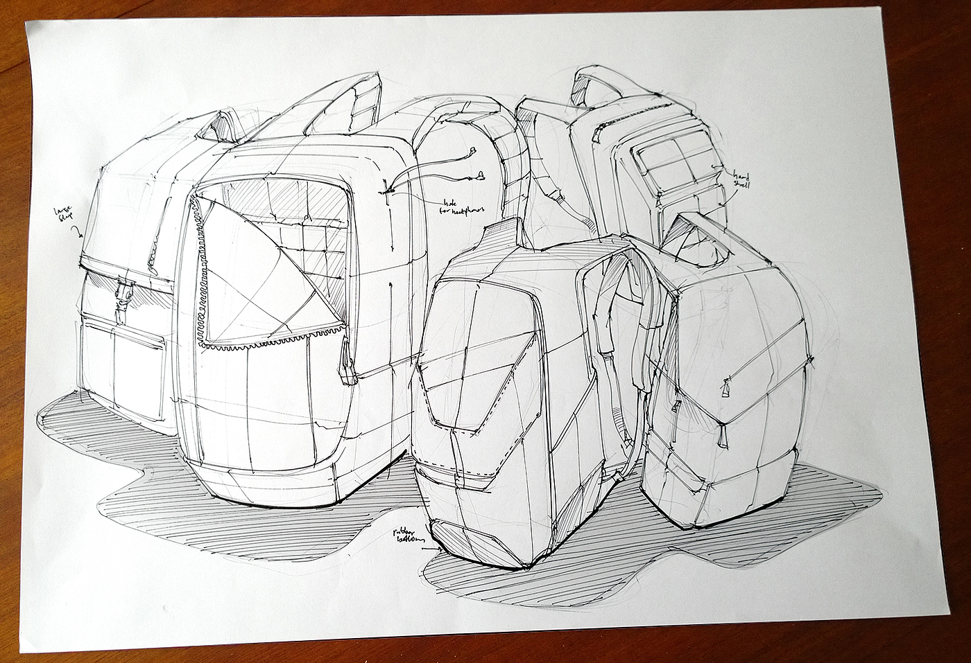 Little picture book of the great God，sketch，Hand drawn，