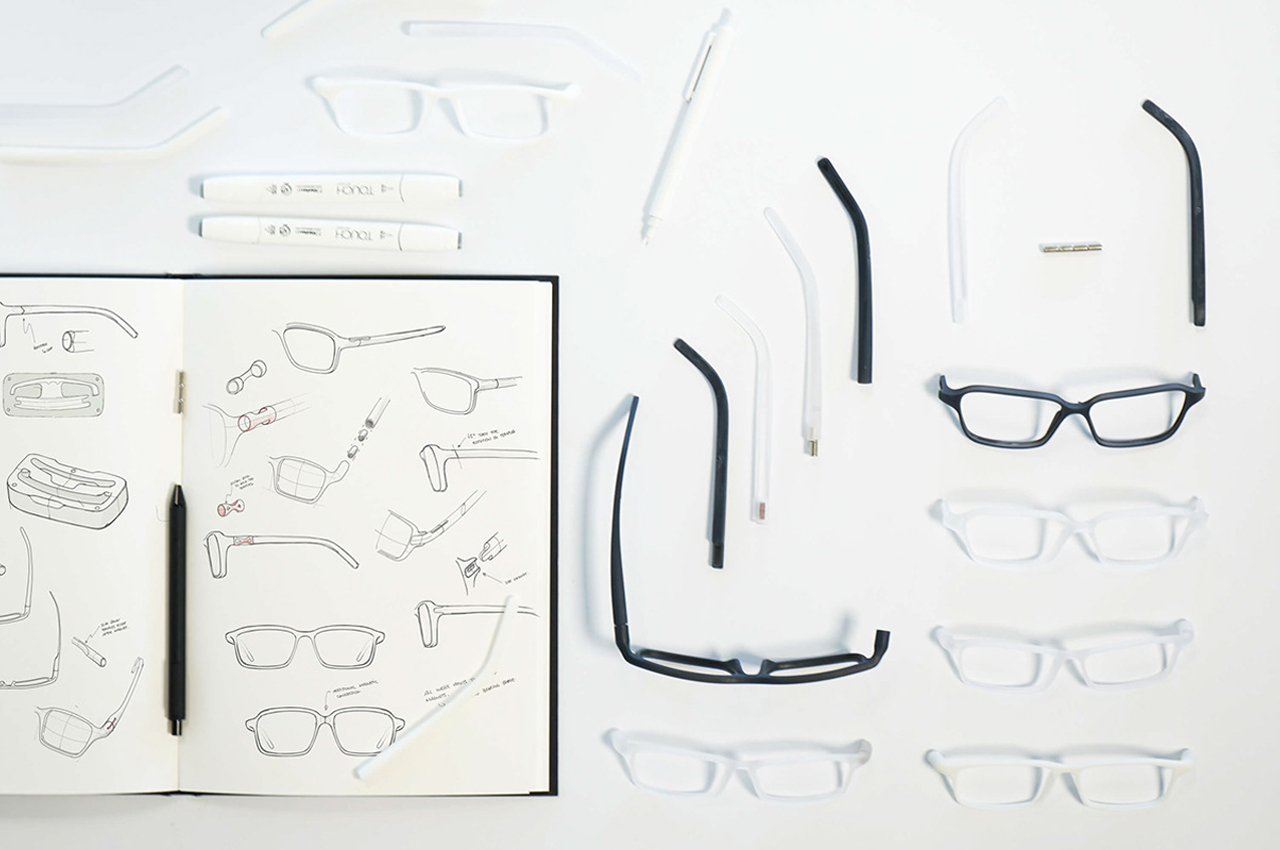 MagLeg，3D printing，Magnetic glasses，Ergonomics，