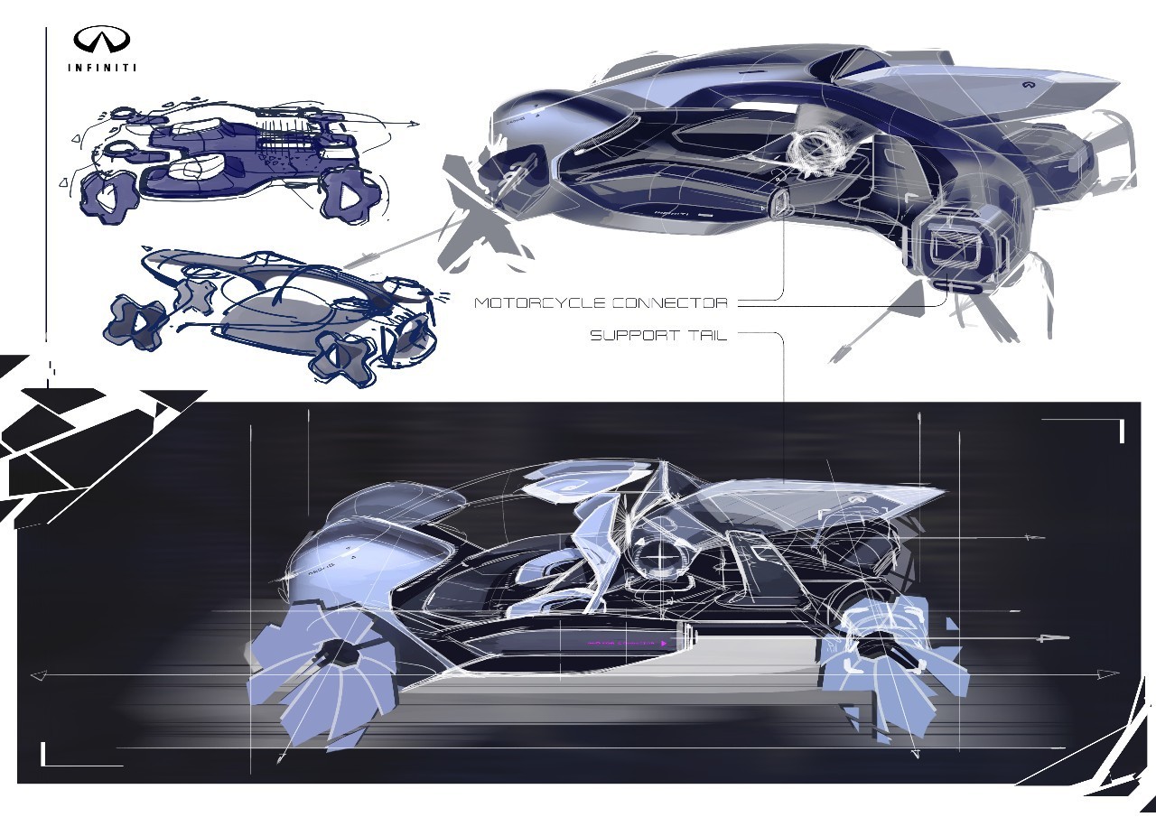 2017CDN，Cool，concept，Infiniti，student，