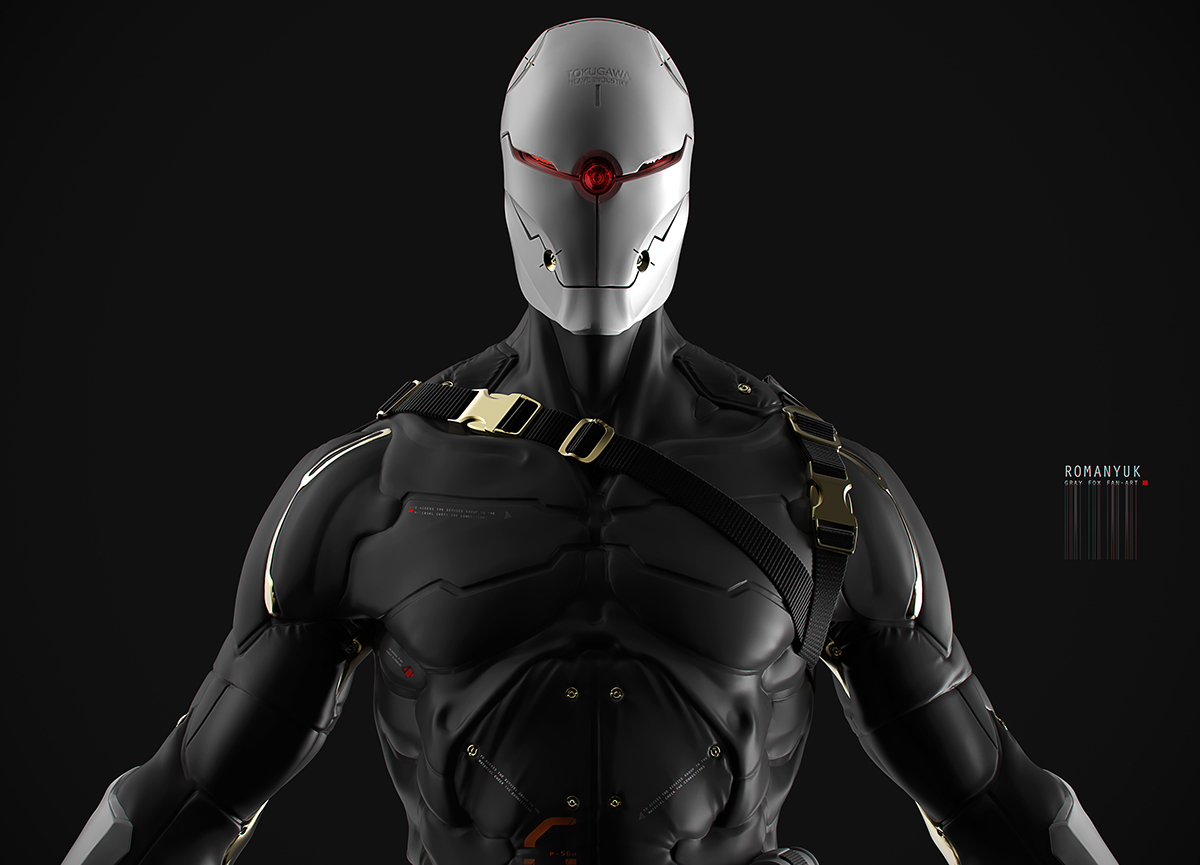 game，character，Render，modeling，Metal Gear Acid，Model，3dsmax，