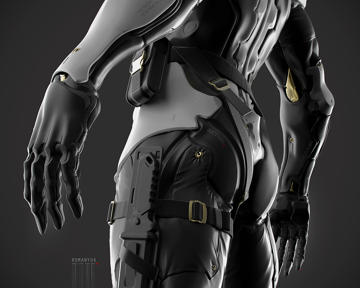 game，character，Render，modeling，Metal Gear Acid，Model，3dsmax，