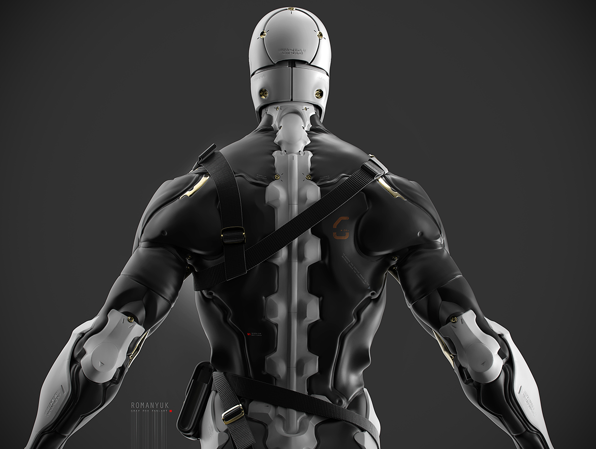 game，character，Render，modeling，Metal Gear Acid，Model，3dsmax，