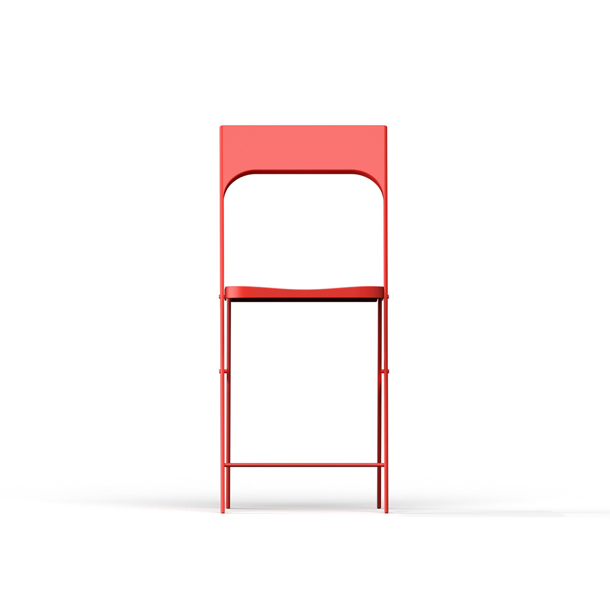 Folding chair，gules，Simplicity，