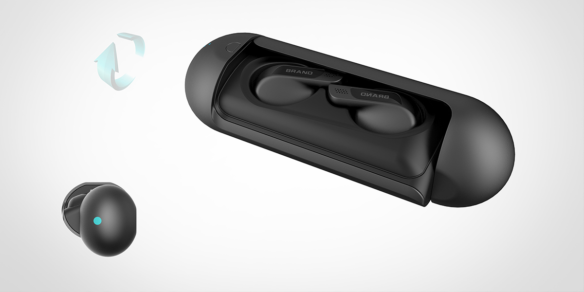 headset，industrial design，product design，Vertical space，Wireless headset，Digital，intelligence，