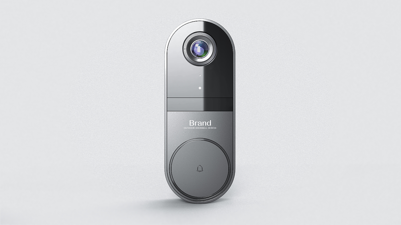 Intelligent doorbell，Appearance design，