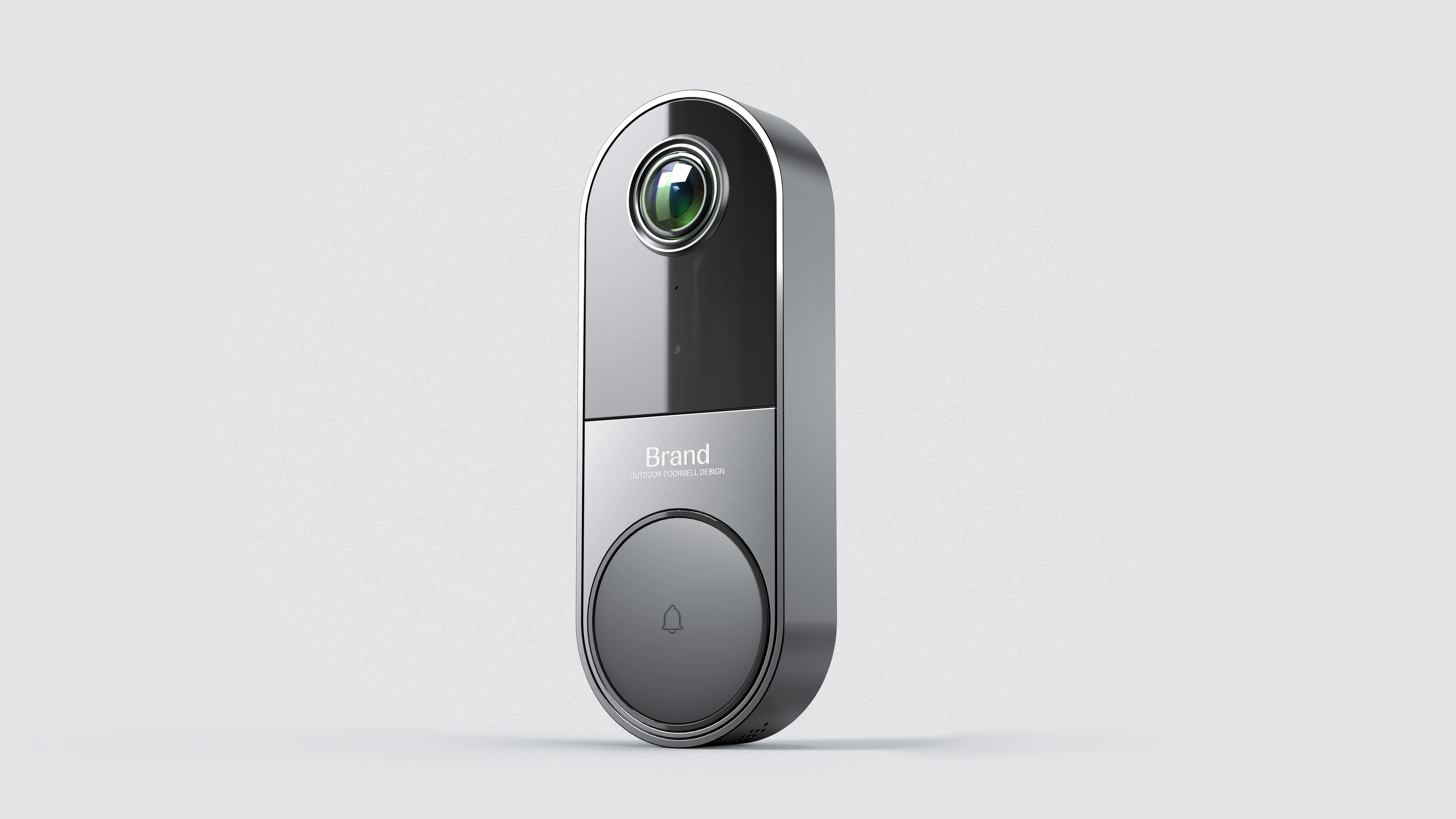 Intelligent doorbell，Appearance design，