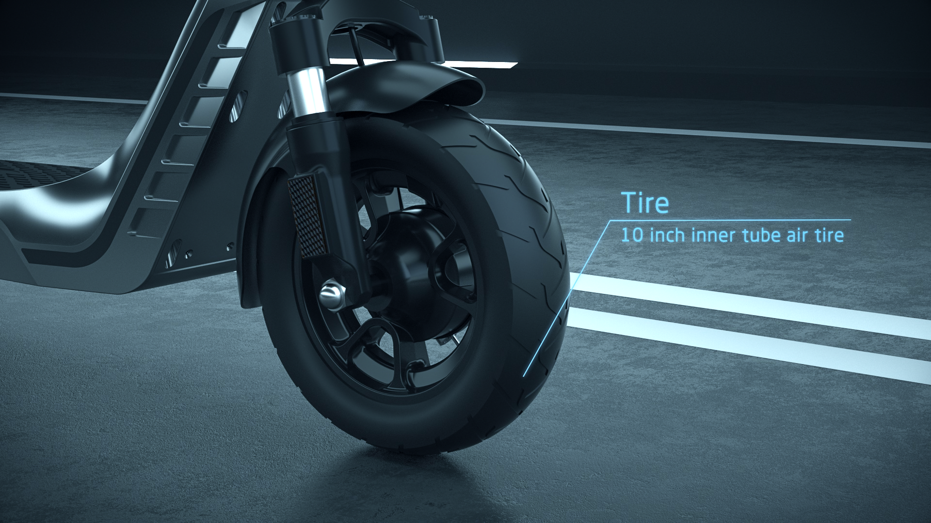 three-dimensional，Electric scooter，Product animation，Video display，