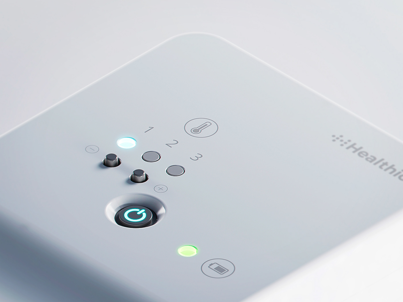 HEALTHIC，Blood detector，white，