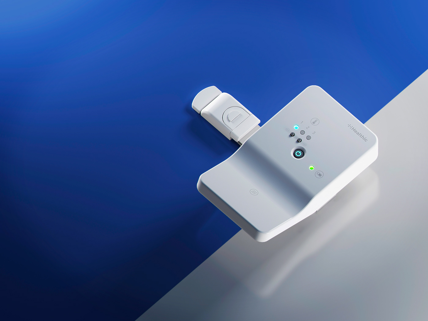 HEALTHIC，Blood detector，white，