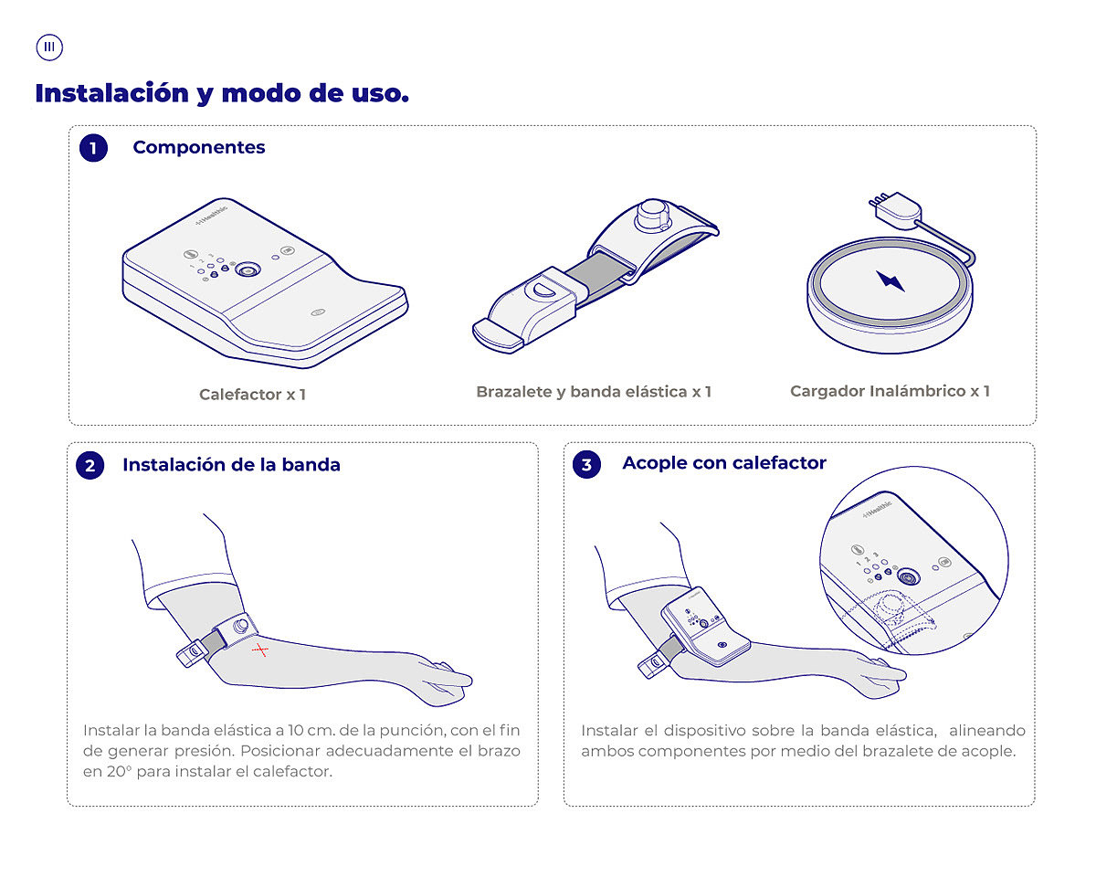 HEALTHIC，Blood detector，white，