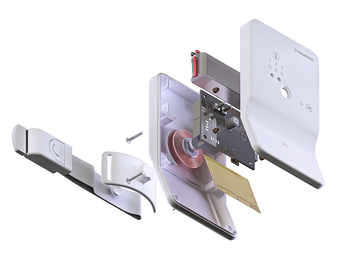 HEALTHIC，Blood detector，white，