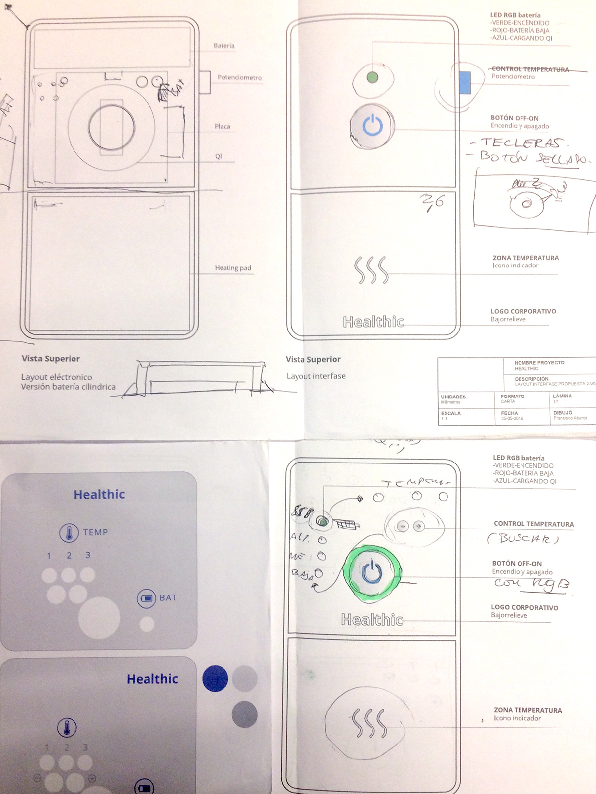 HEALTHIC，Blood detector，white，
