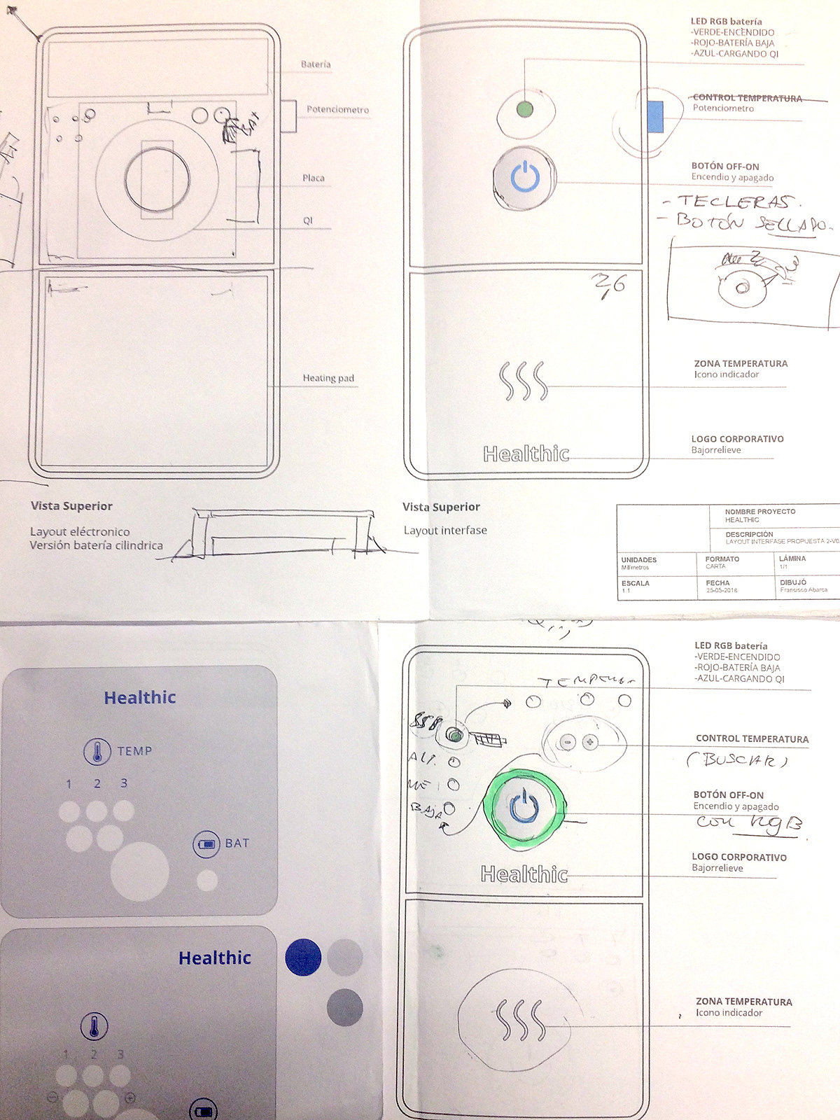 HEALTHIC，Blood detector，white，