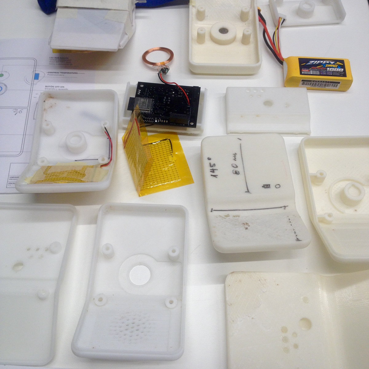 HEALTHIC，Blood detector，white，