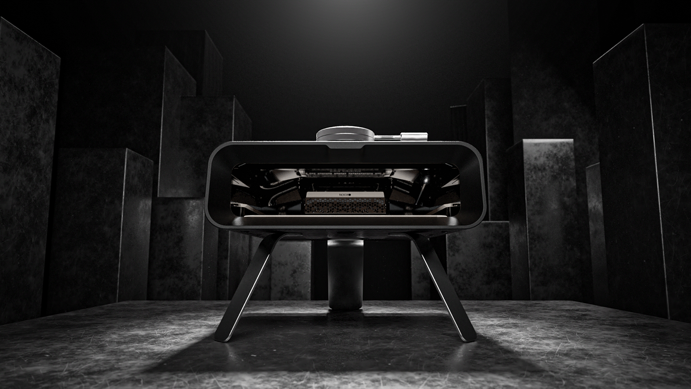 Nuo，Digital animation design，Oven，