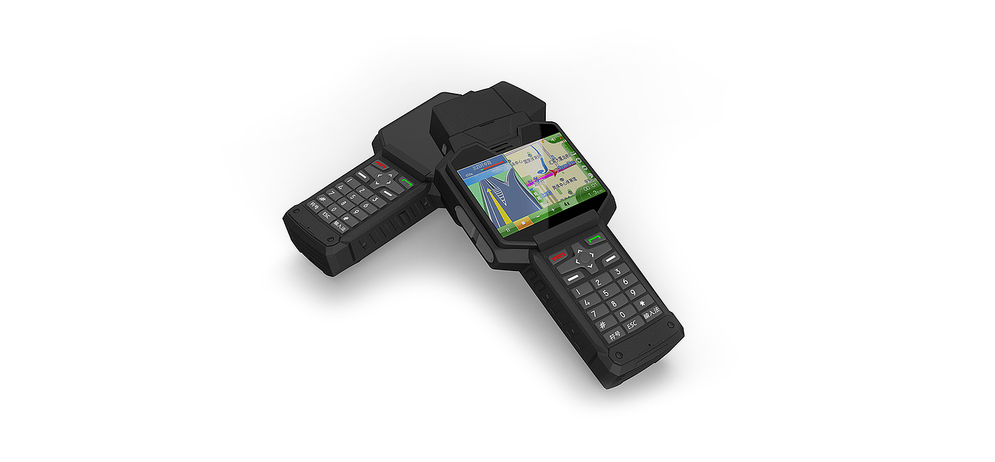 Three defense，Handheld terminal，industrial design，Appearance design，