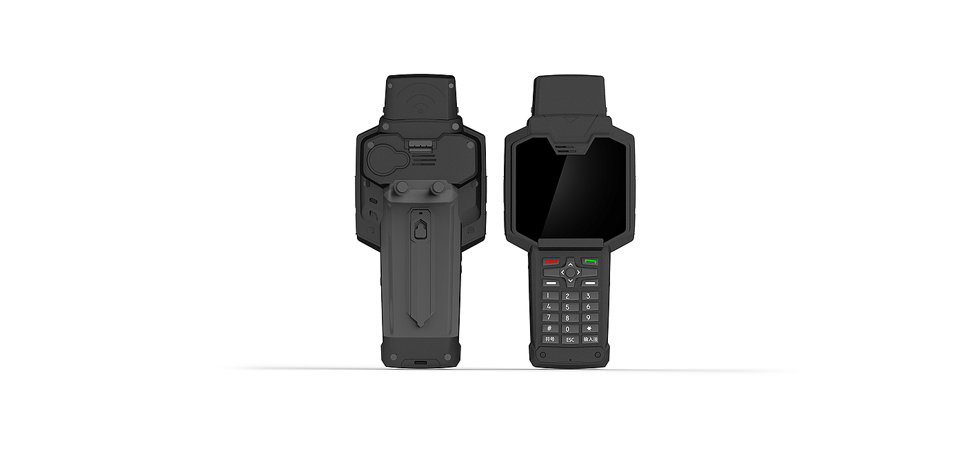 Three defense，Handheld terminal，industrial design，Appearance design，