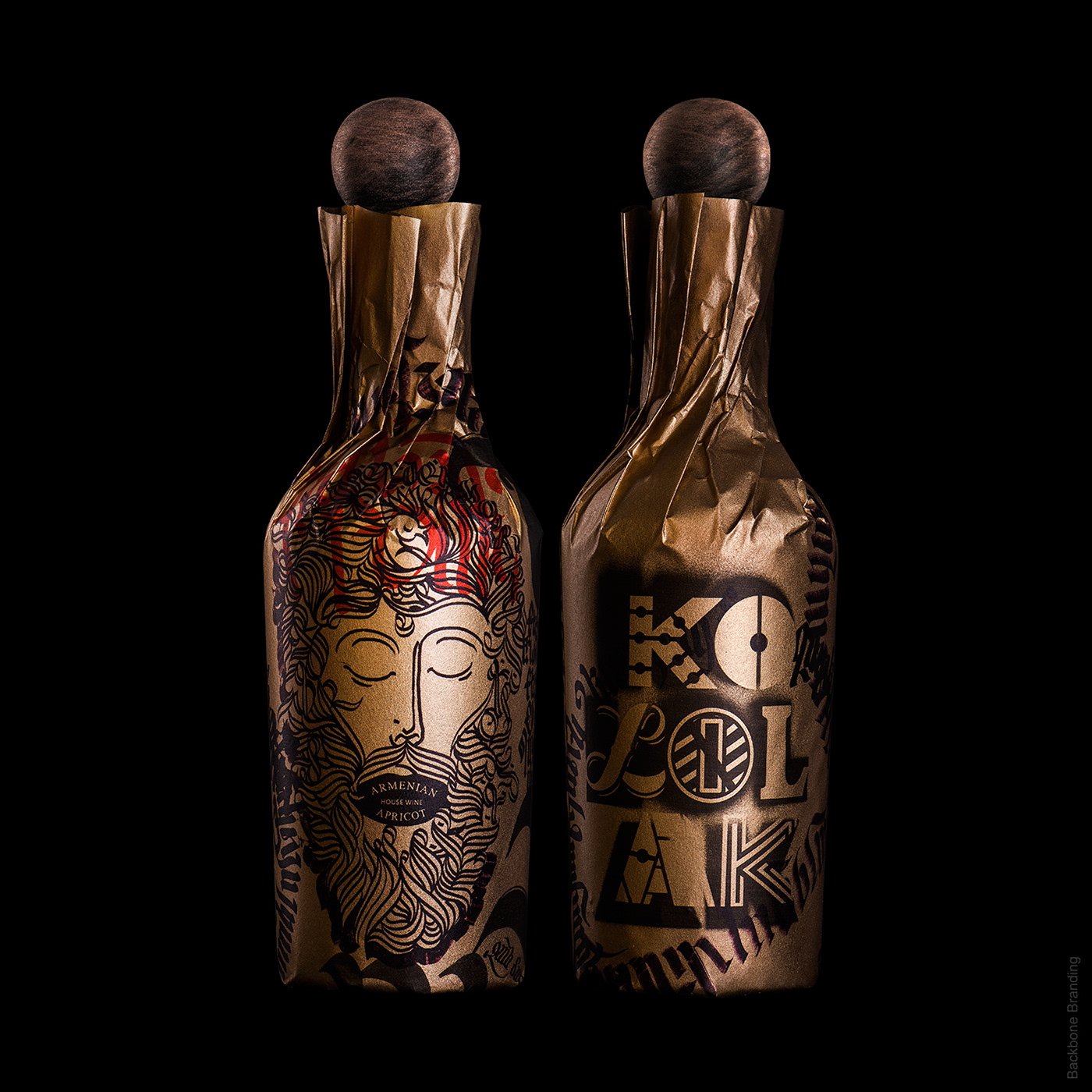 Kololak，Wine packaging design，Wine，