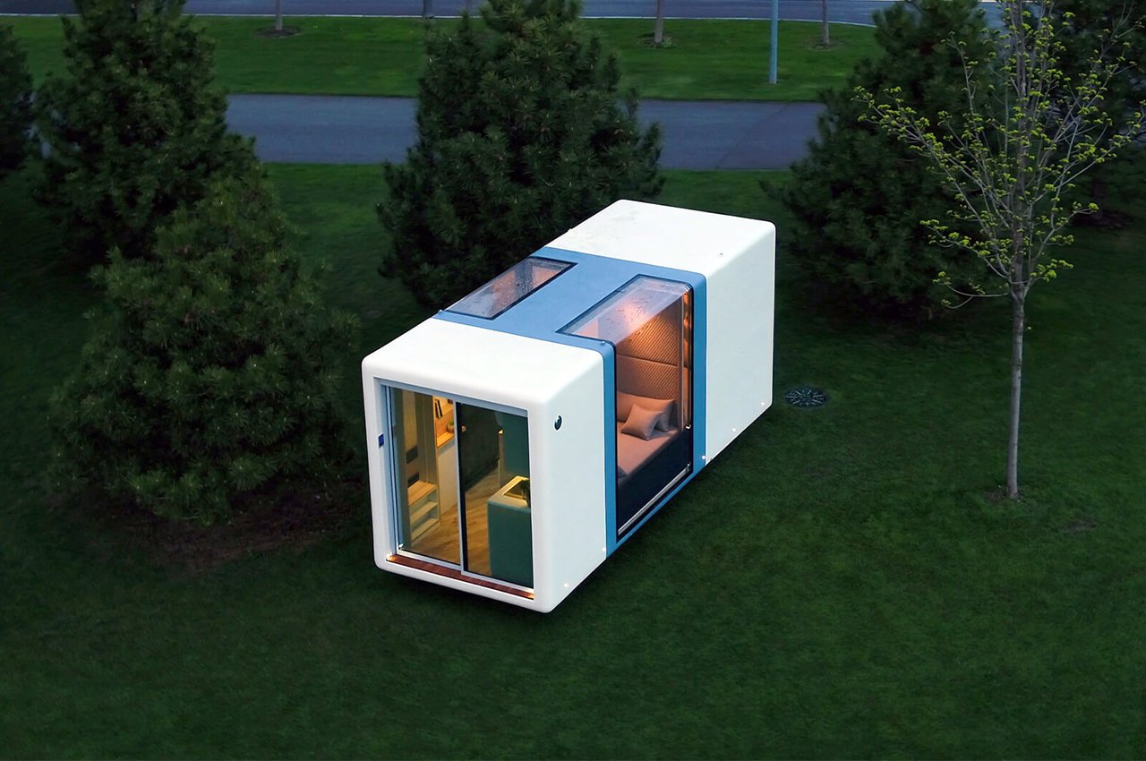 Microhaus，3D printing，Autonomous mobile house，