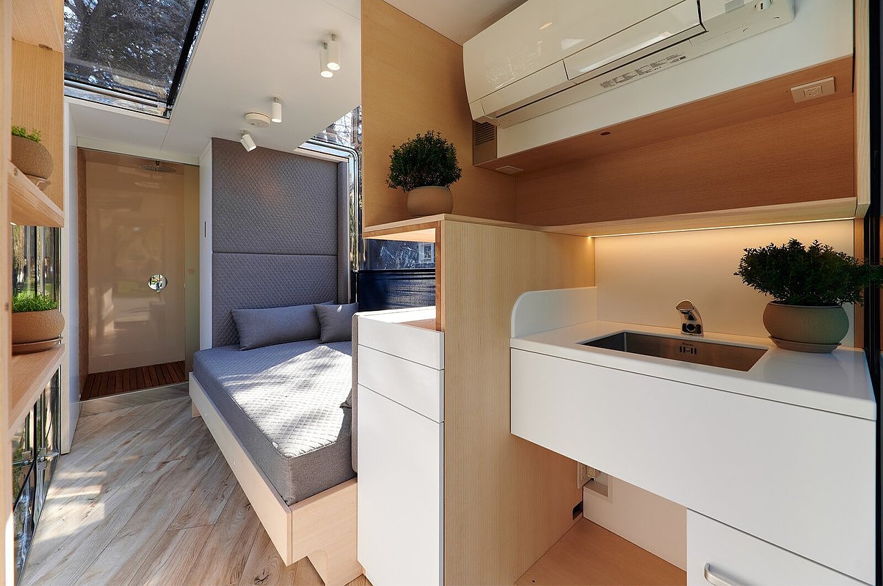 Microhaus，3D printing，Autonomous mobile house，