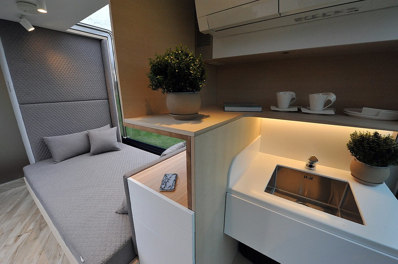 Microhaus，3D printing，Autonomous mobile house，