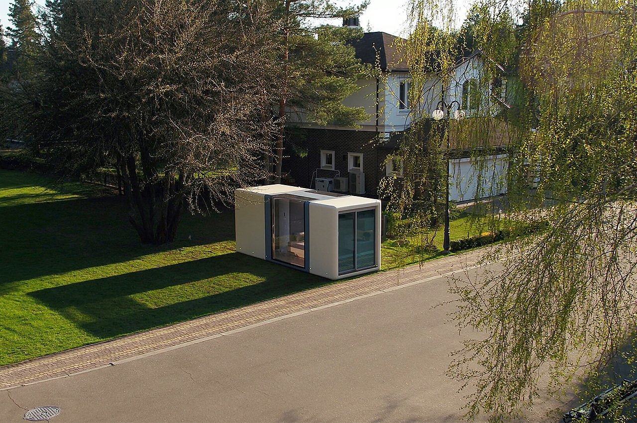 Microhaus，3D printing，Autonomous mobile house，