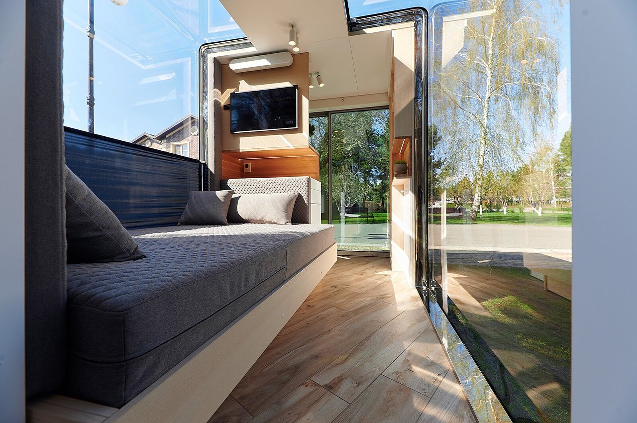 Microhaus，3D printing，Autonomous mobile house，
