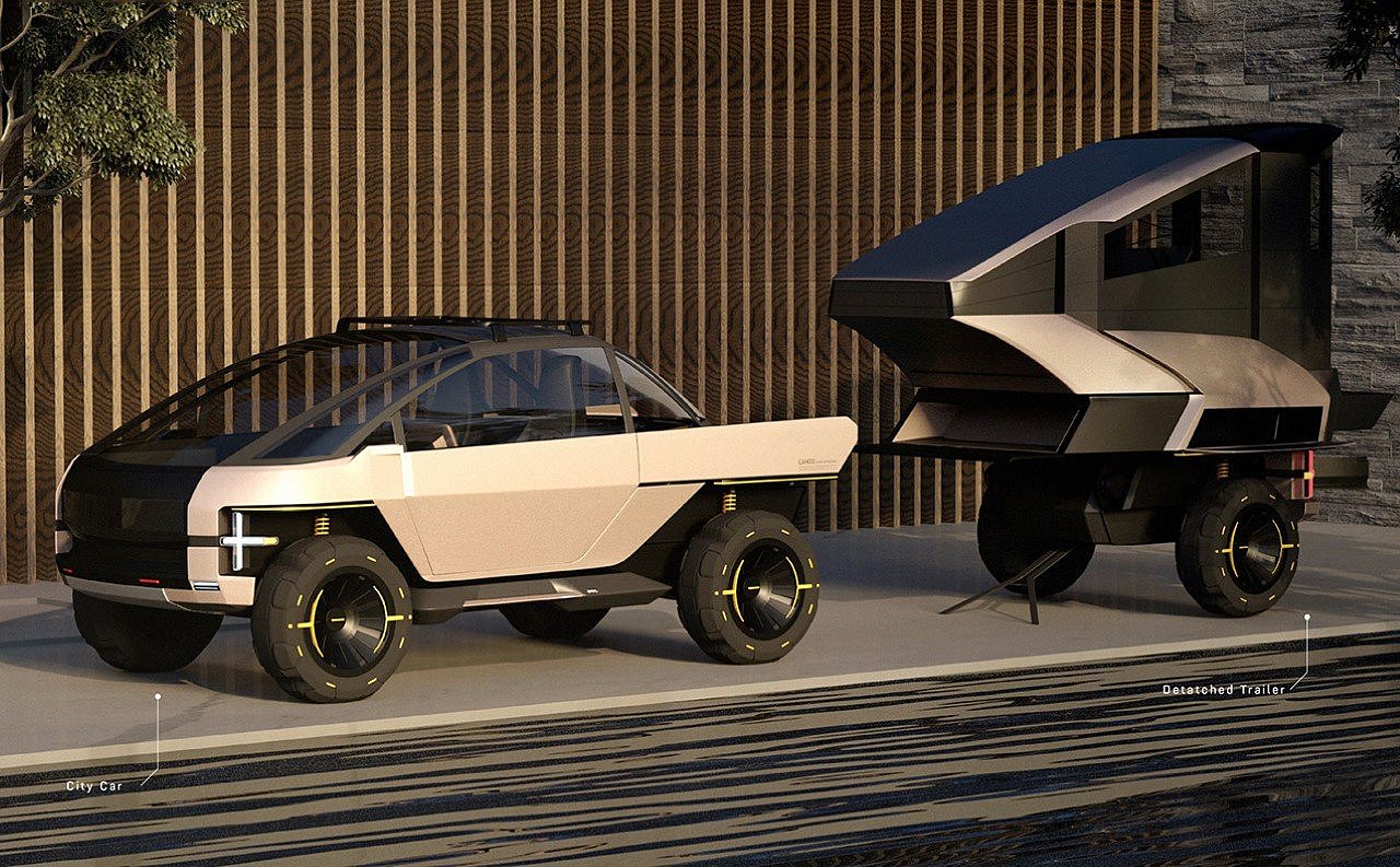 CANOO ANYROAD，suv，Automobile design，