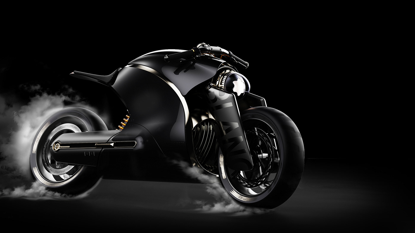 motorcycle，Motorcycle design，black，