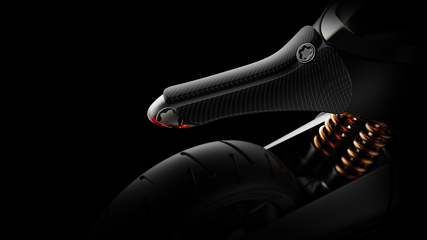 motorcycle，Motorcycle design，black，