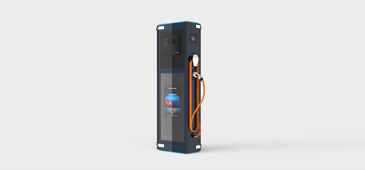 Charging pile，Electric vehicle，industrial design，Appearance design，Structural design，