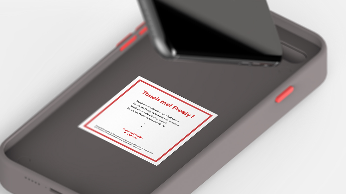 iphone，Mobile phone shell，conceptual design，originality，click，Office products，