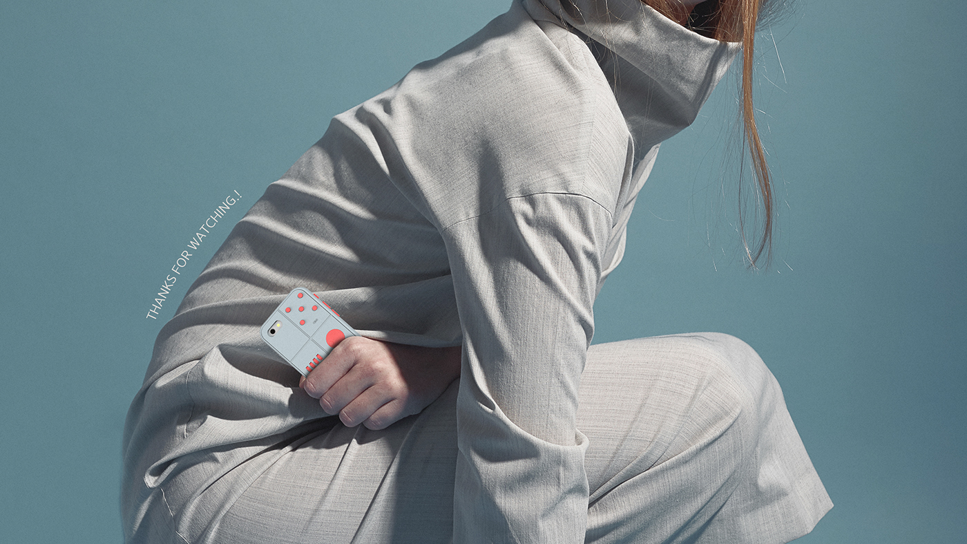 iphone，Mobile phone shell，conceptual design，originality，click，Office products，