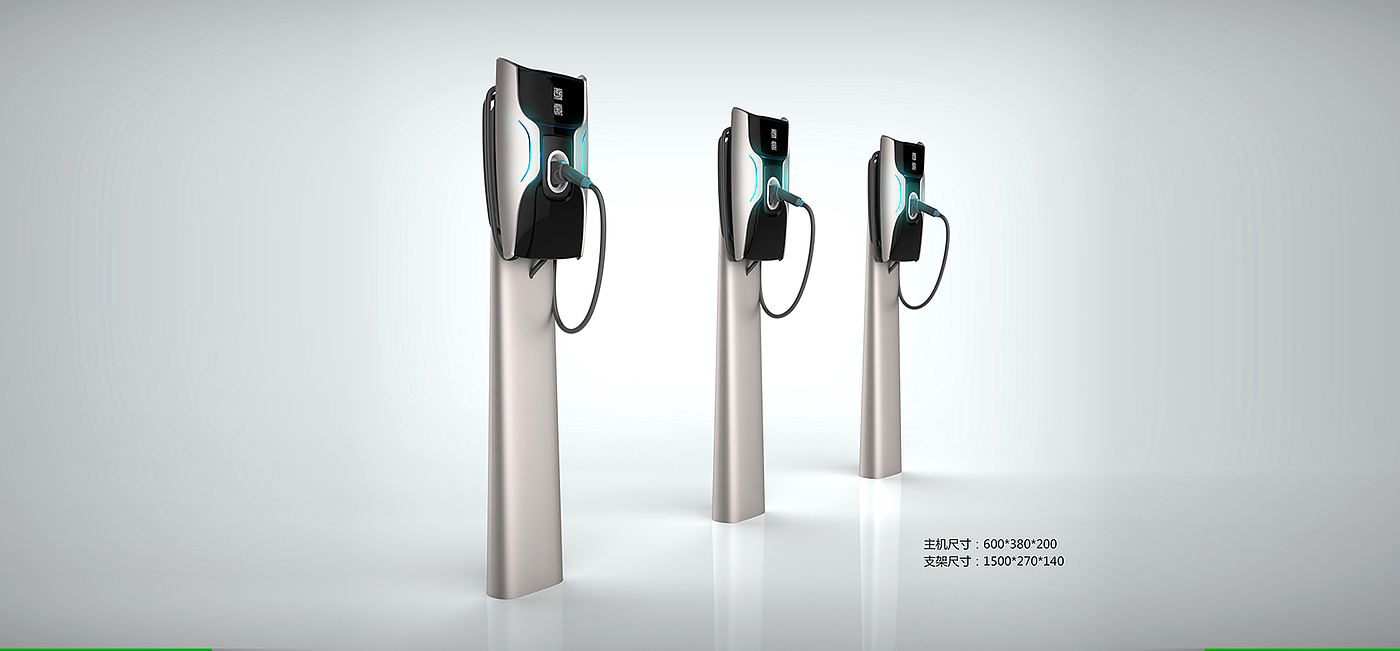 Electric vehicle，Charging pile，industrial design，Structural design，Appearance design，