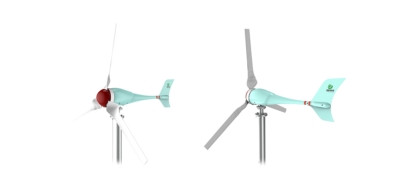 wind power，engine，alternator，industrial design，Appearance design，