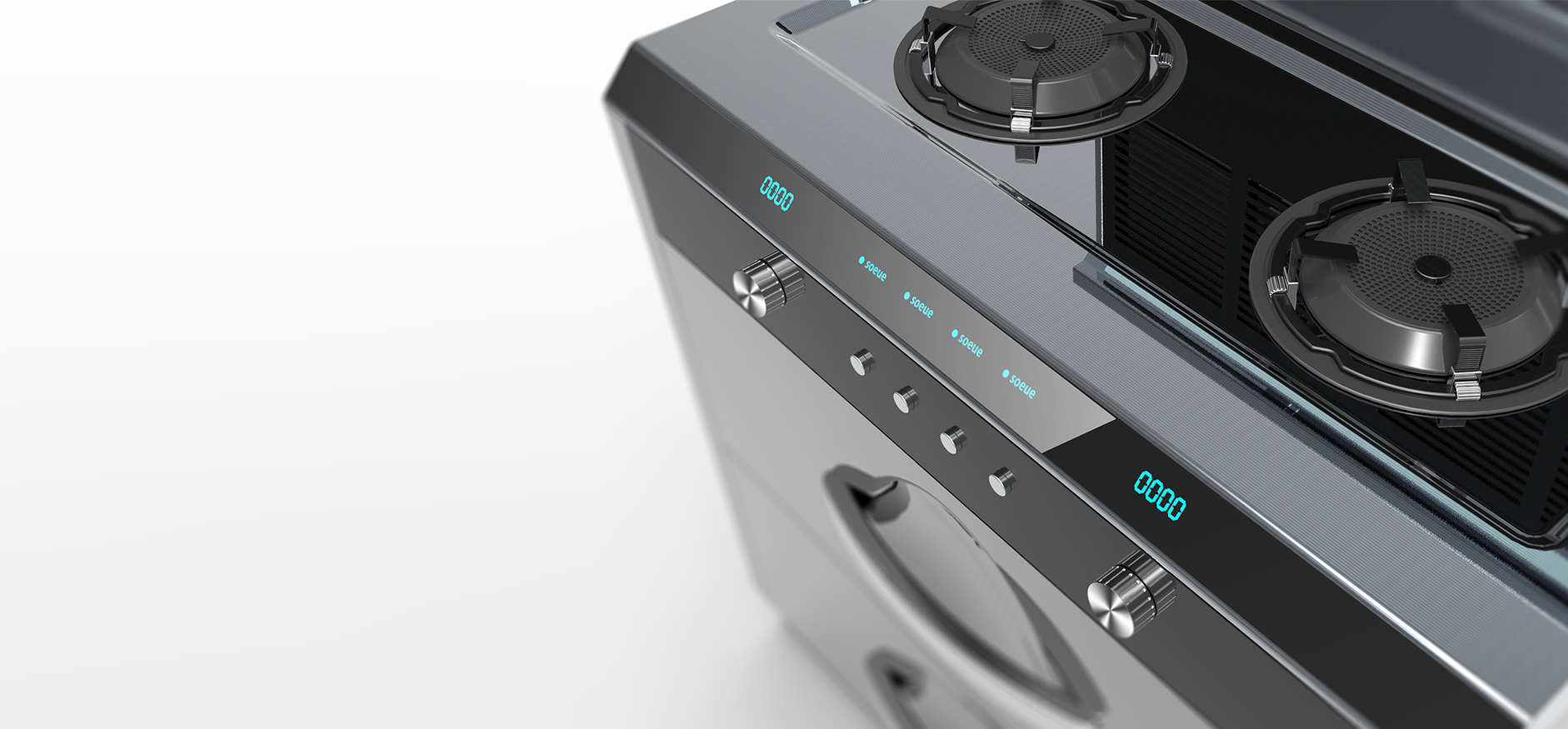 Integrated kitchen and bathroom，Design，Round tower design，Light luxury，panel，industrial design，